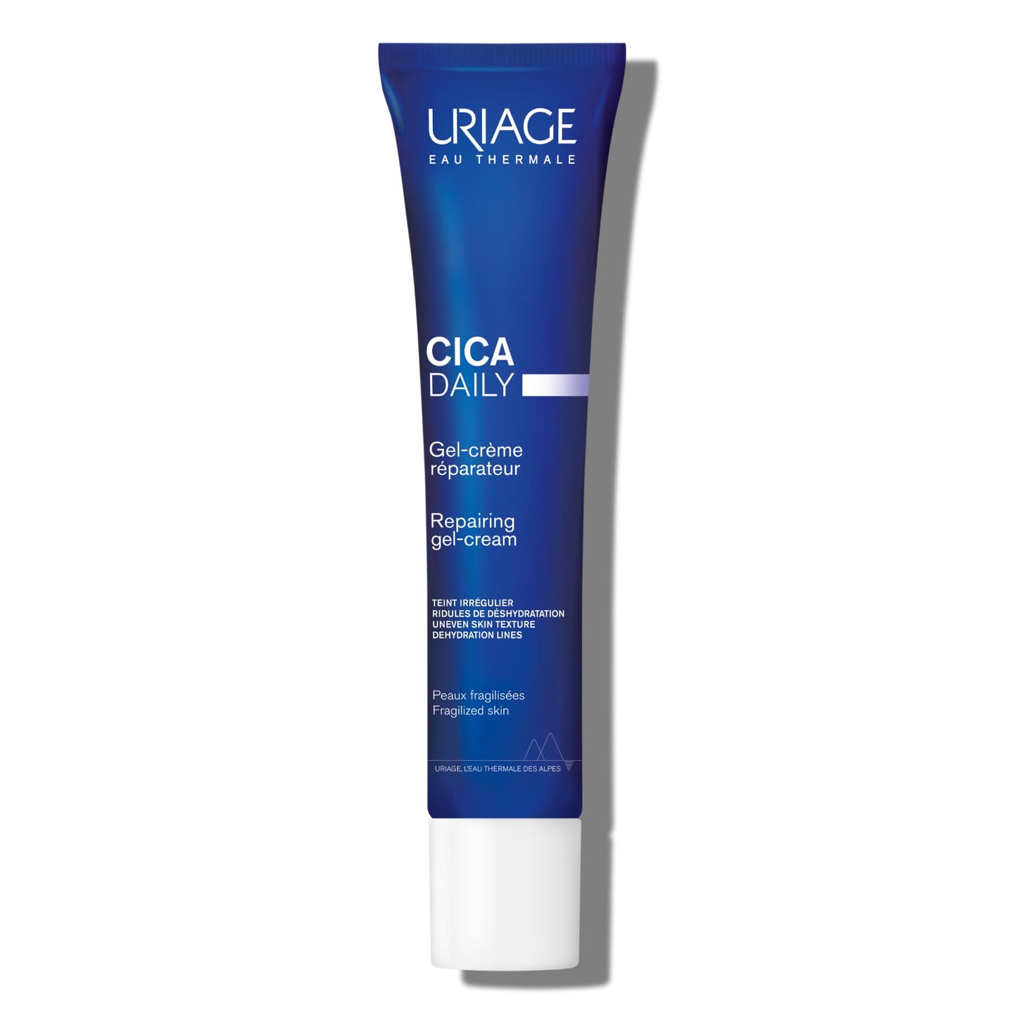 Uriage Bariederm CICA-Daily Gel-Cream 1.35 fl.oz. | Anti-Aging Face Cream that Prevents Fine Lines & Visible Imperfections | Hydrating Skin Therapy with Centella Asiatica & Hyaluronic Acid