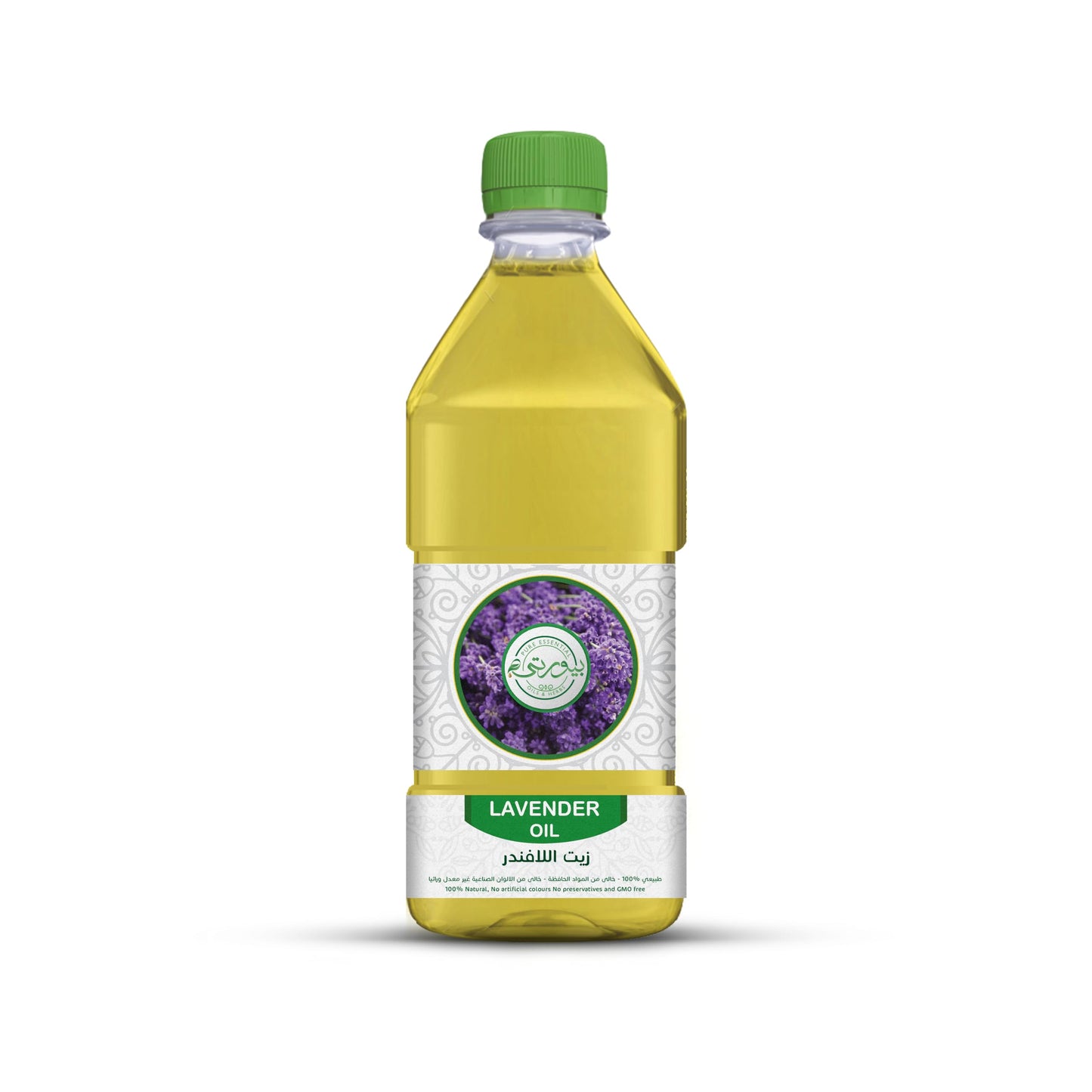 Purity- بيورتي Lavender Oil Unrefined Cold Pressed, 100% Pure & Natural, Perfect for Skin Soothing, Hair Care, and Aromatherapy, 1L