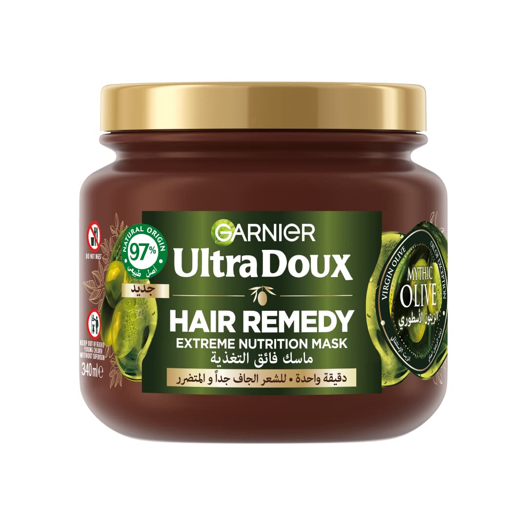 Garnier Ultra Doux Mythic Olive Extreme Nutrition Hair Remedy Mask for dried out hair 340ml
