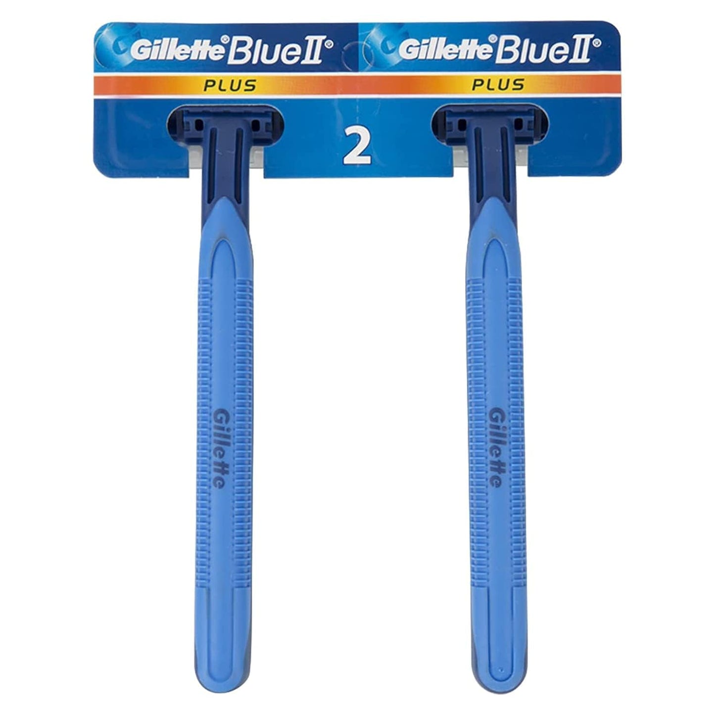 Gillette Blue ii plus razors, 2 pieces