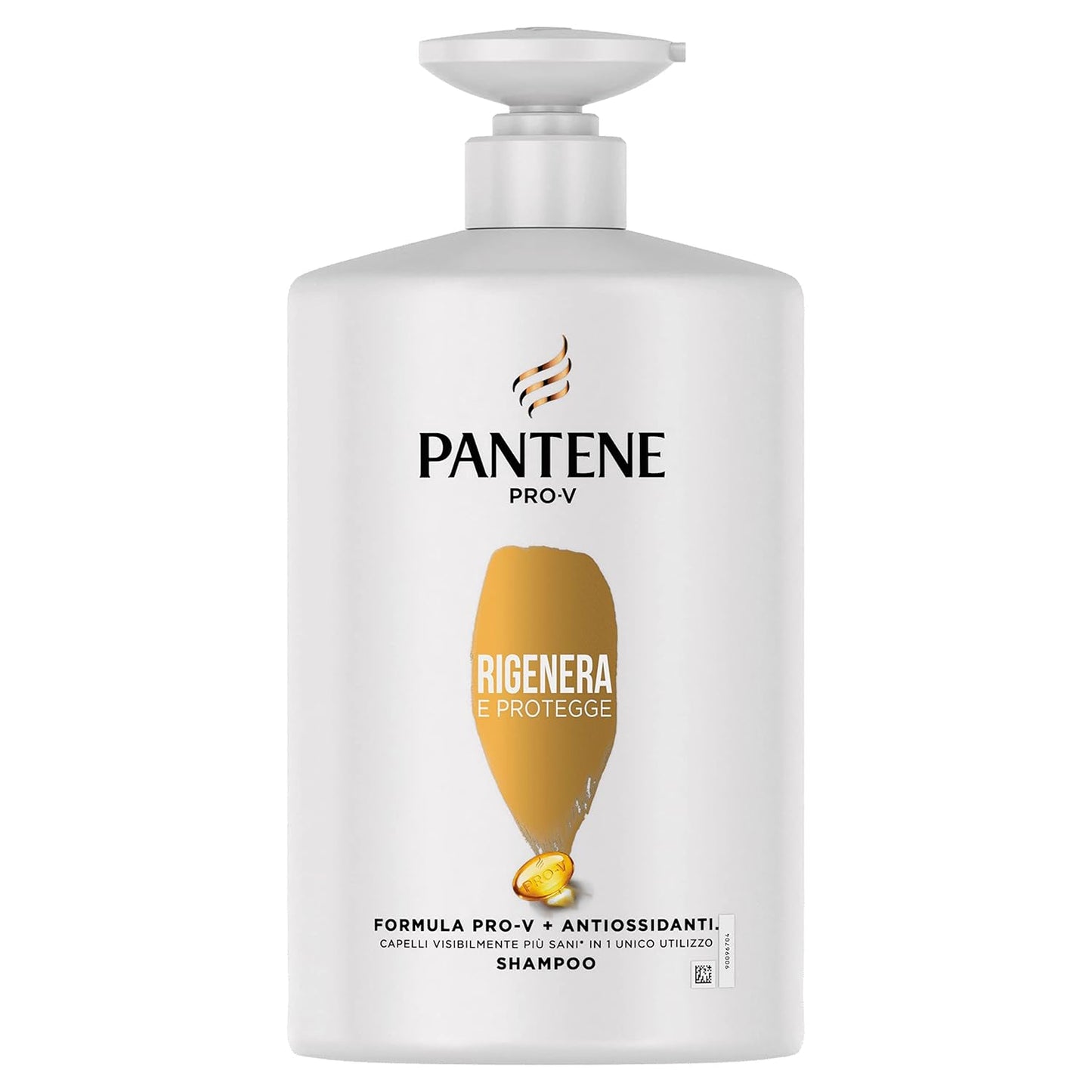 Pantene Pro-V Keratin Protection Shampoo, Regenerates & Protects, for Weak or Damaged Hair, Repair Styling Damage, 1000 ml