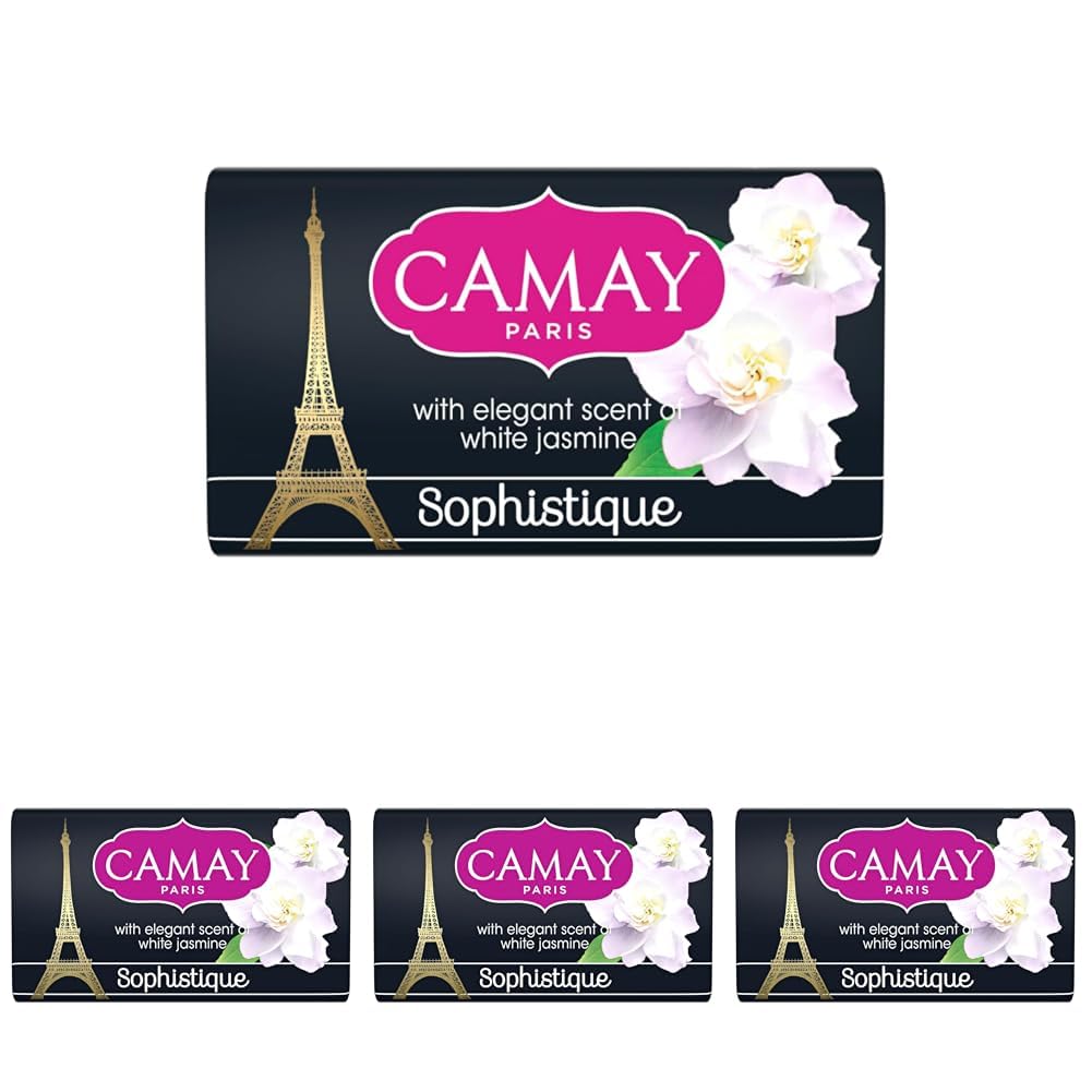 Camay Bar Soap Sophistique 165G (Pack of 4)