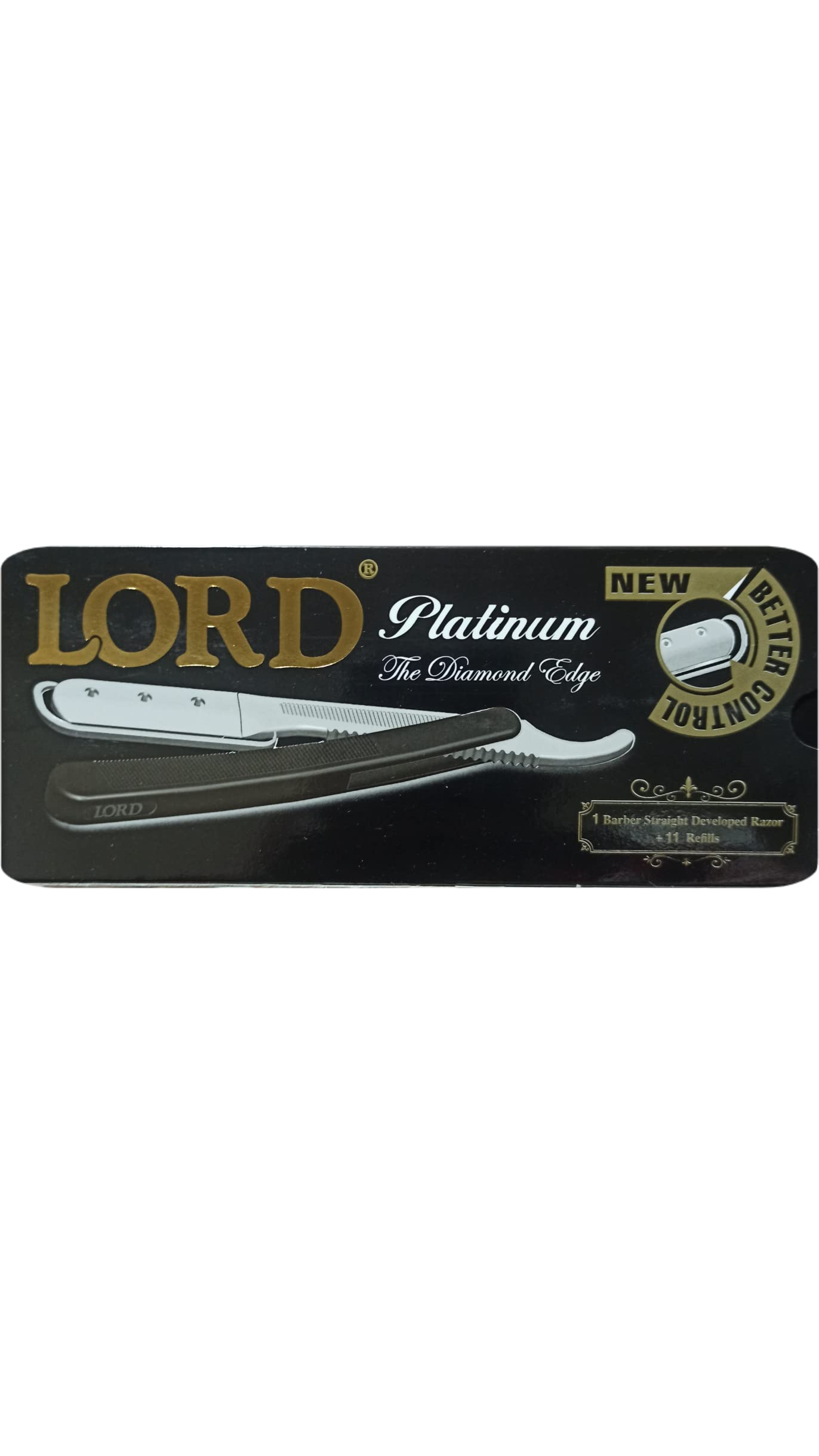 Lord Platinum Disposable Razors 12 Blades + Machine Hands