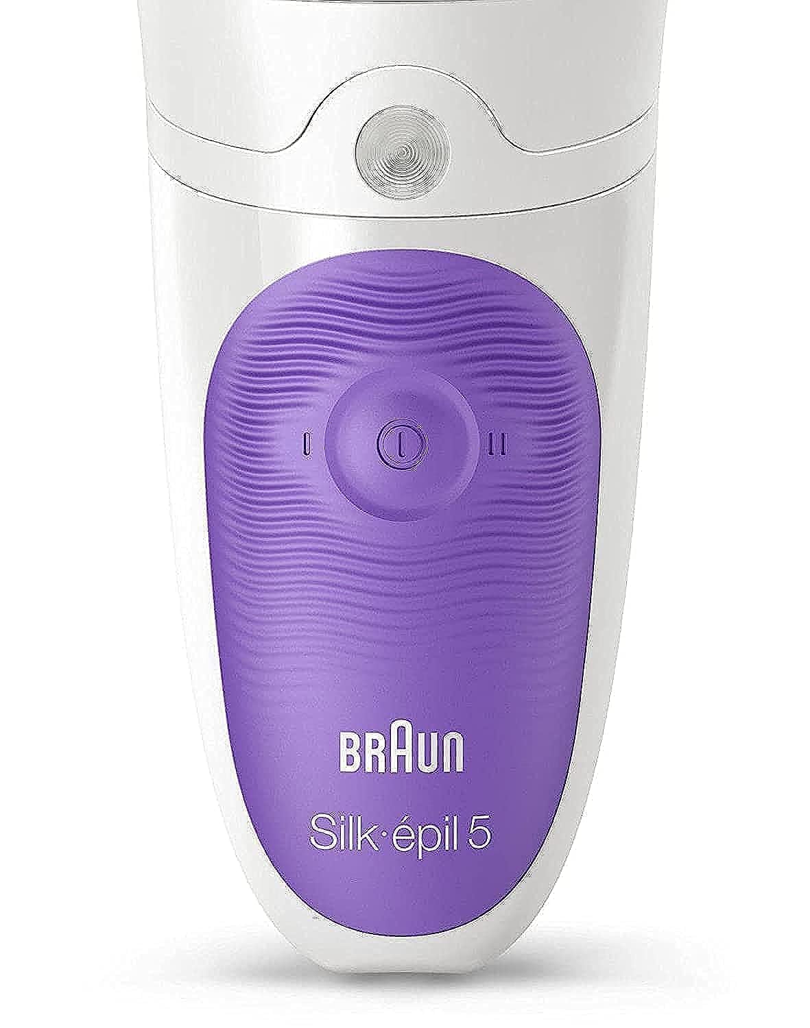 Braun Spare Parts - Motor Silk epil 5 Wet & Dry Cordless Epilator, Lilac, Non-Retail Packaging, Packaging May Vary
