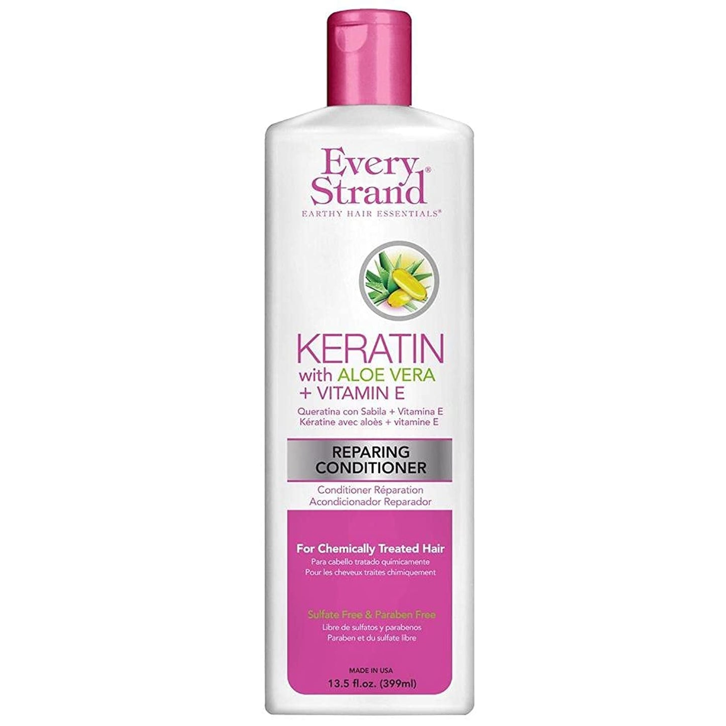 Every Strand Keratin Repairing Conditioner, 399 Ml