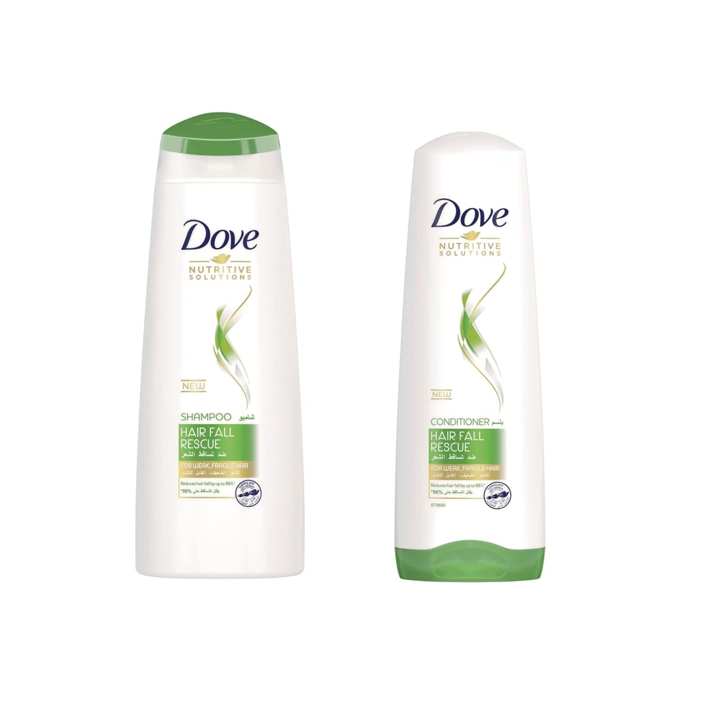 Dove Shampoo Hair Fall 350ML + DOVE Conditioner Hair Fall 350ML