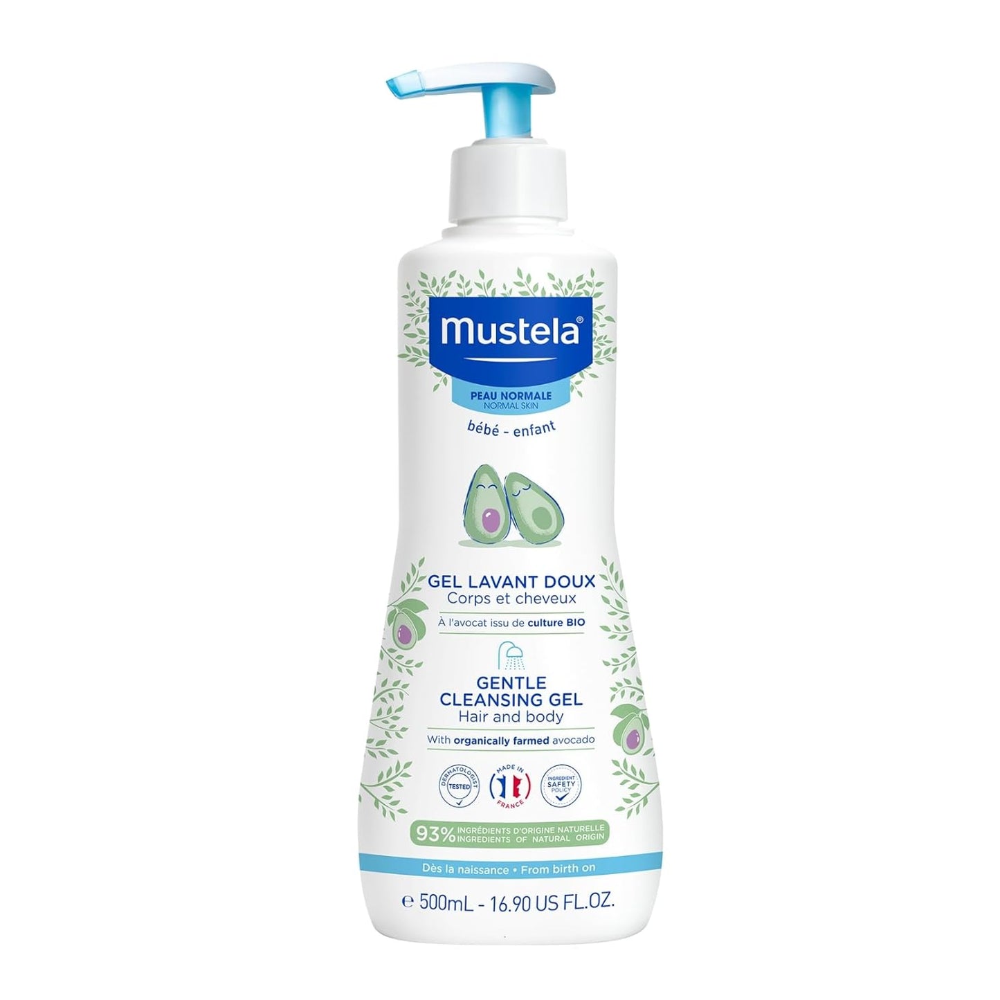 Mustela GENTLE CLEANSING GEL 500 ML