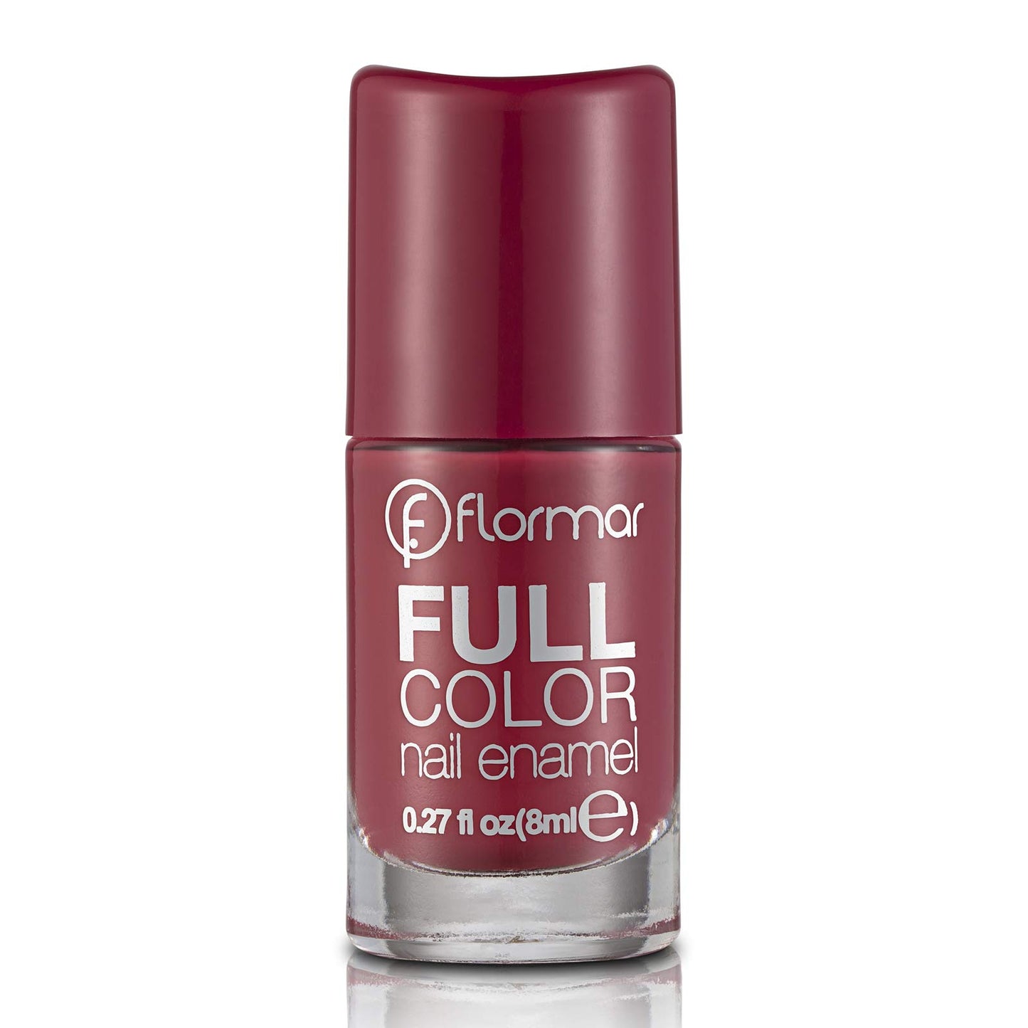 Flormar Full Color Nail Enamel FC65 Lady Slippers Full Color Nail Polish, High-Shine Finish, Smooth, Even Application, Buildable Layers, Top-Coat Friendly Finish