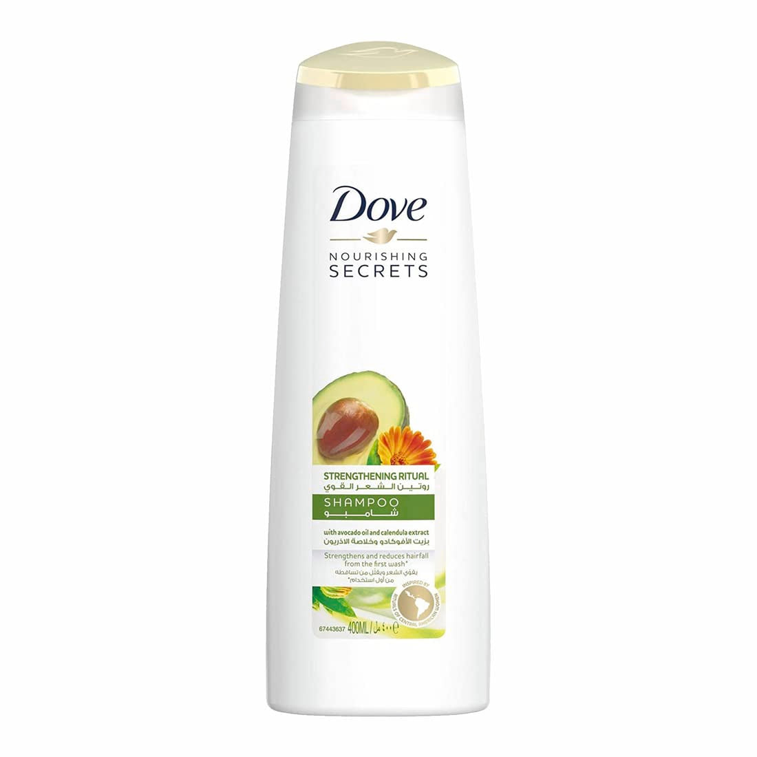 Dove Nourishing Secrets Shampoo with Avocado Oil 400ML