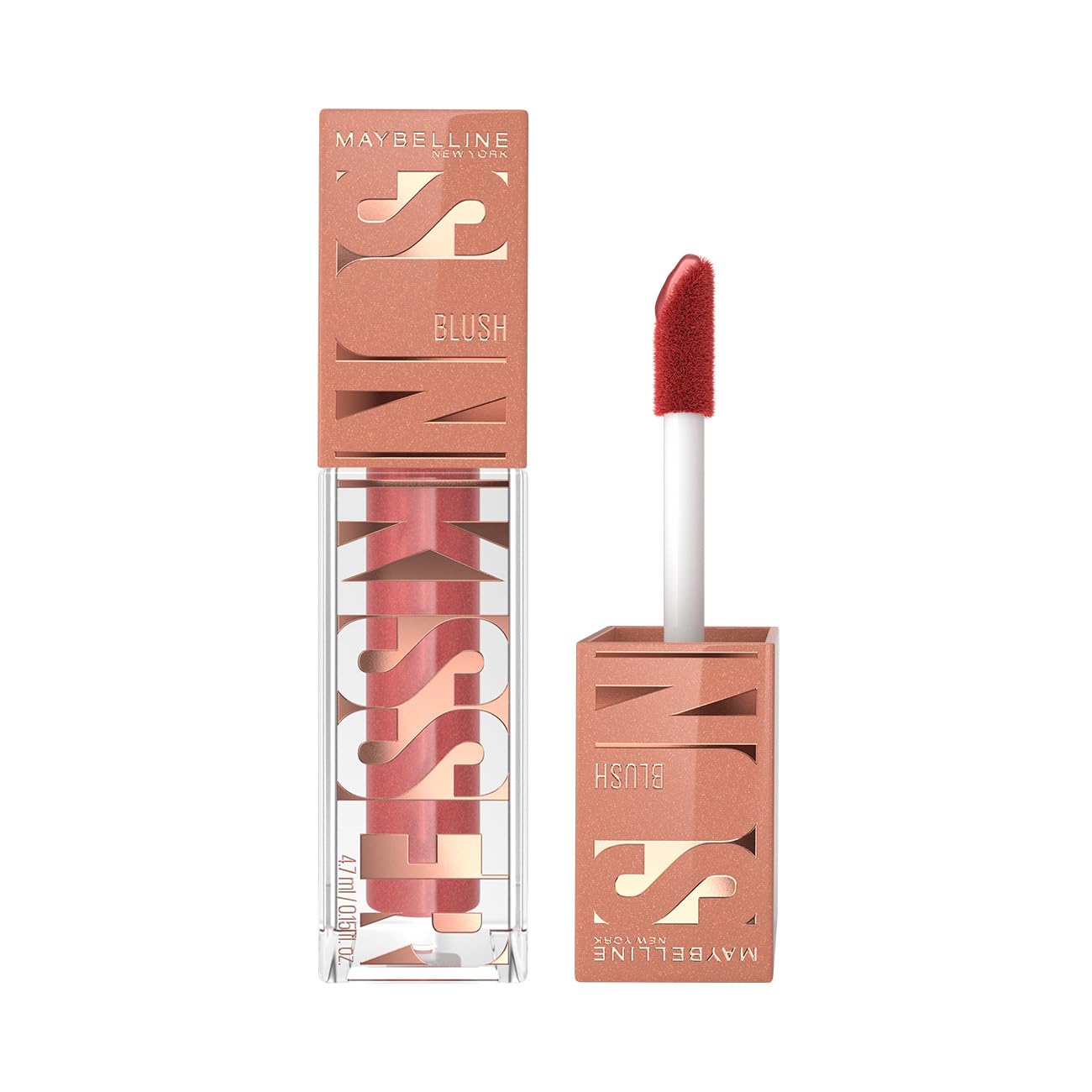 Maybelline New York Sunkisser Liquid Glow Blush With Vitamin E, 06 City Sizzle
