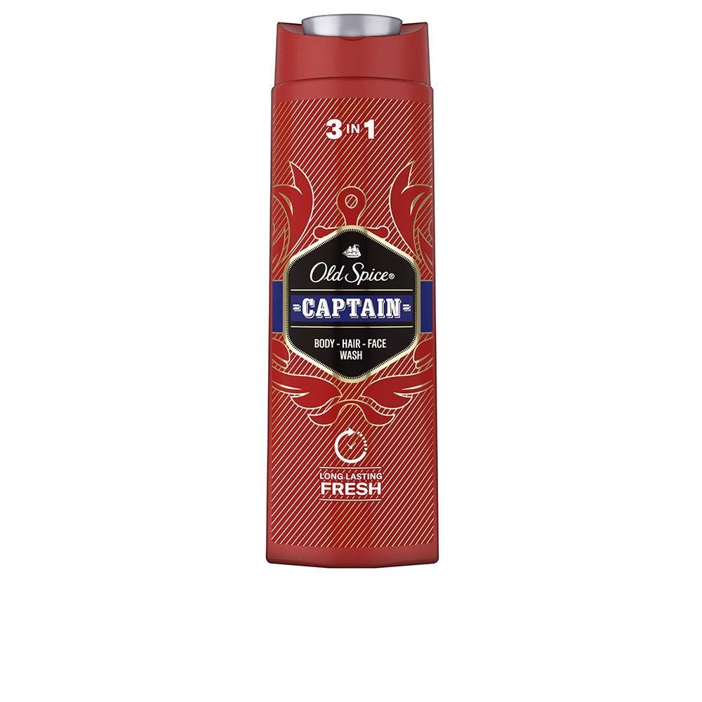 Old Spice CAPTAIN SHOWER GEL 3IN1 400