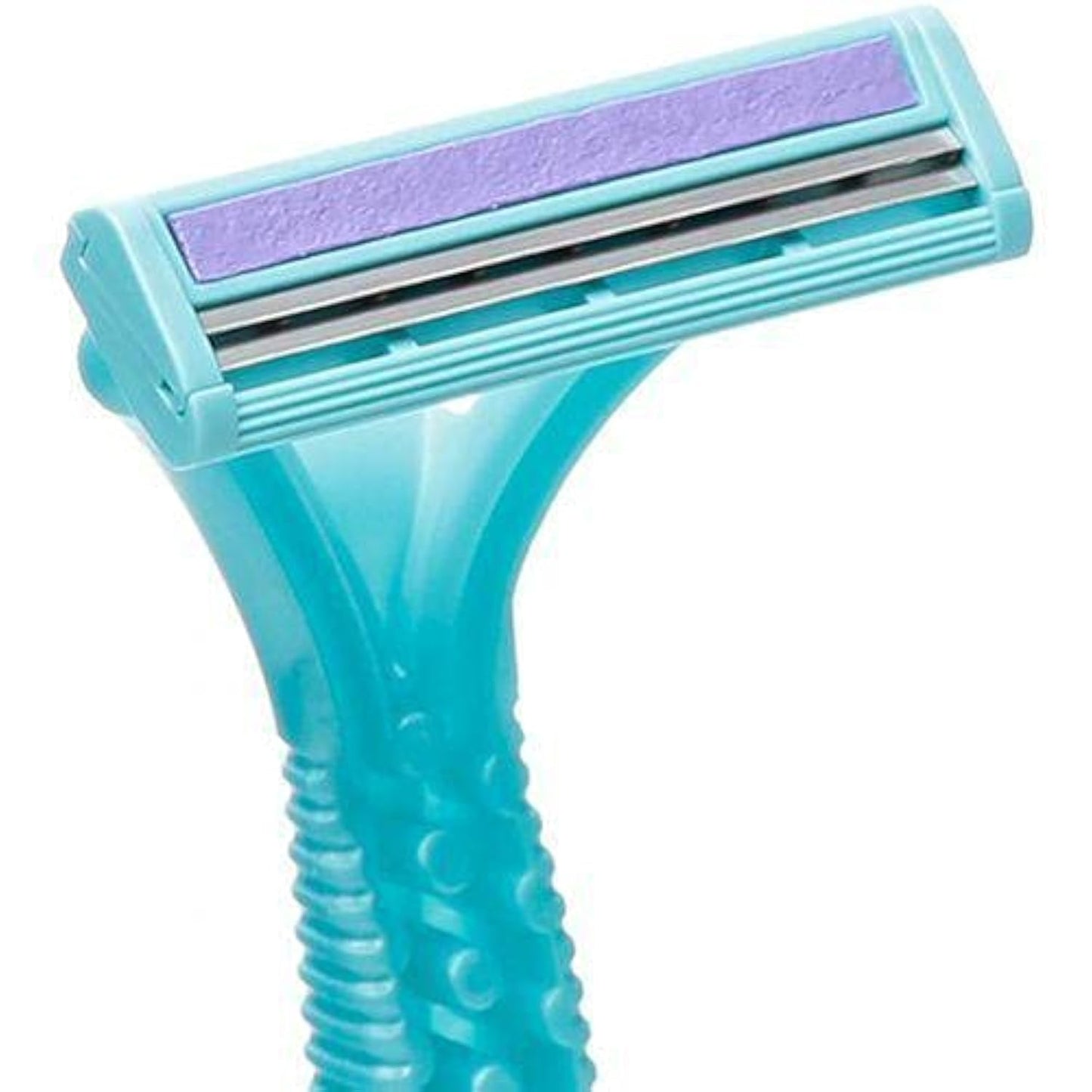 Gillette Simply Venus 2 Disposable Razors for Women, 2-Blade Shaving System with MoistureRich Strip and Teardrop Handle for Smooth Shave, Pack of 4