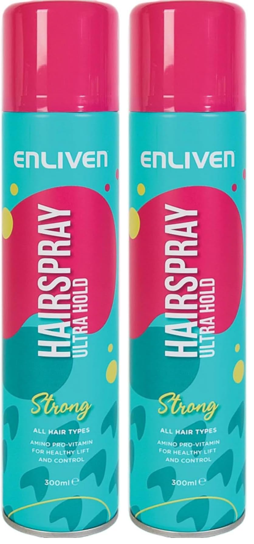 Enliven Pro V Hair Spray, 300ml (Pack of 2)