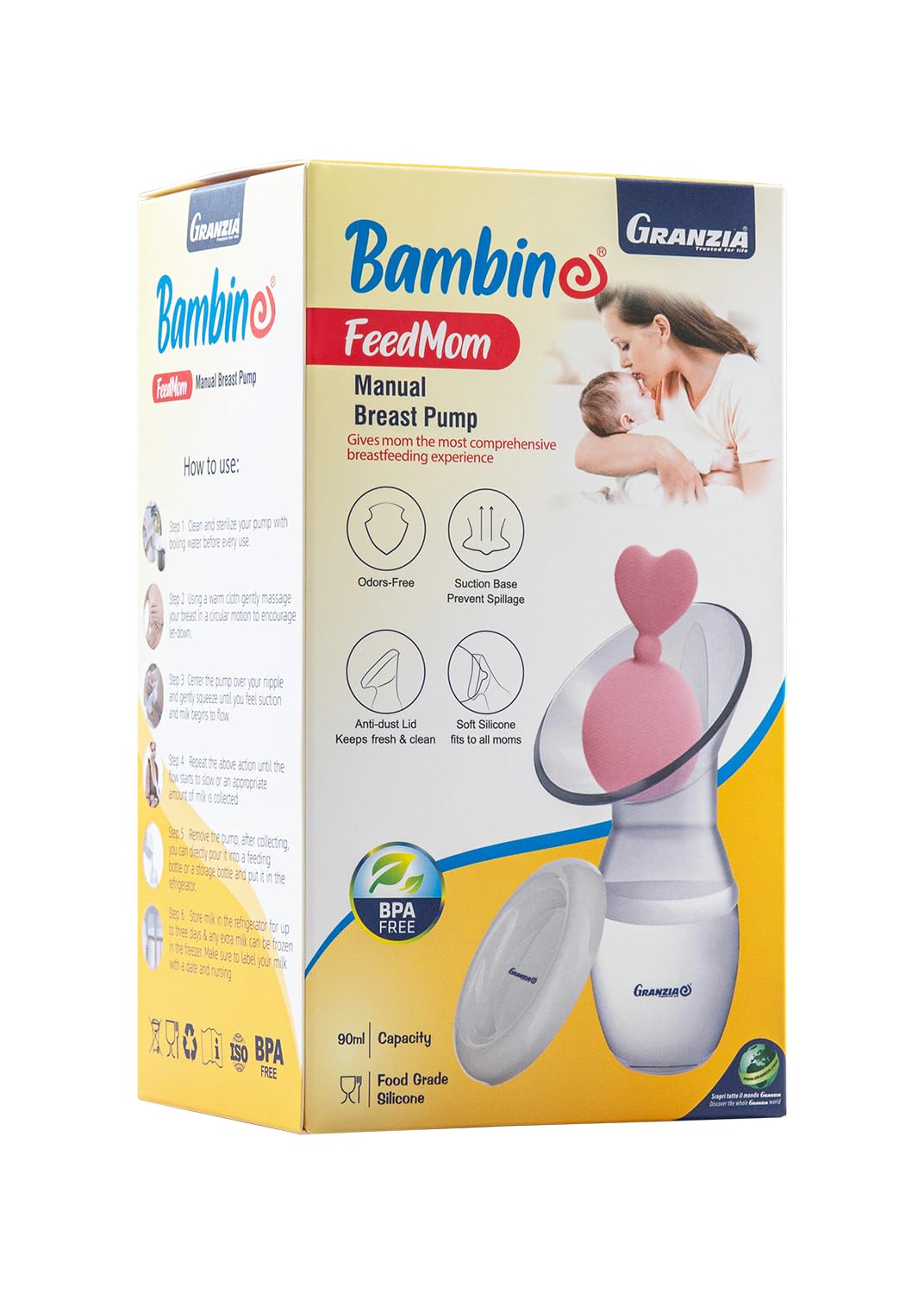 Granzia Feedmom Manual Breast Pump