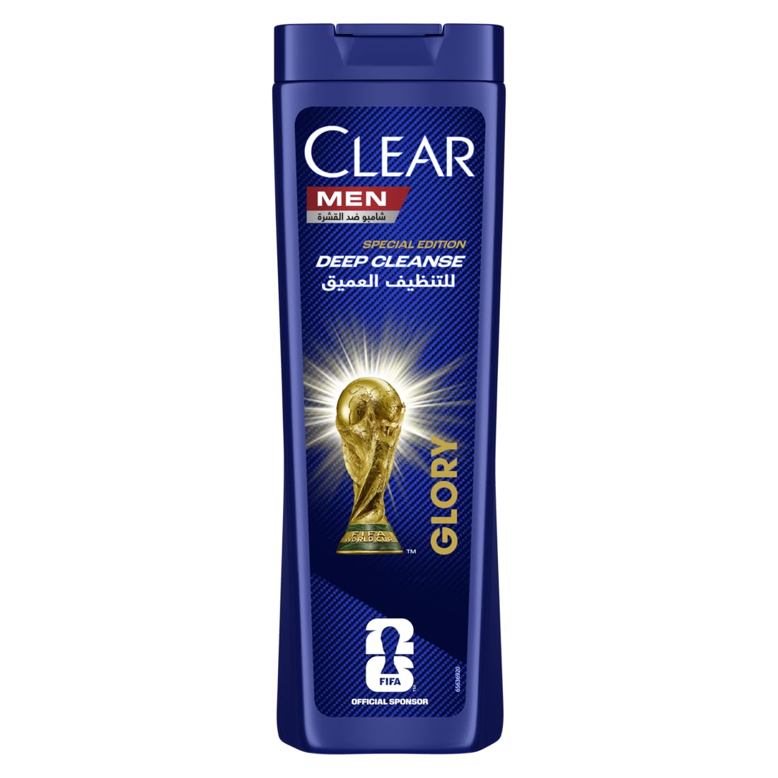CLEAR Limited World Cup Edition Men Anti-dandruff Shampoo Deep Cleanse, 10x Deep Scalp Cleansing with Ultra Performance Formula, 360ML