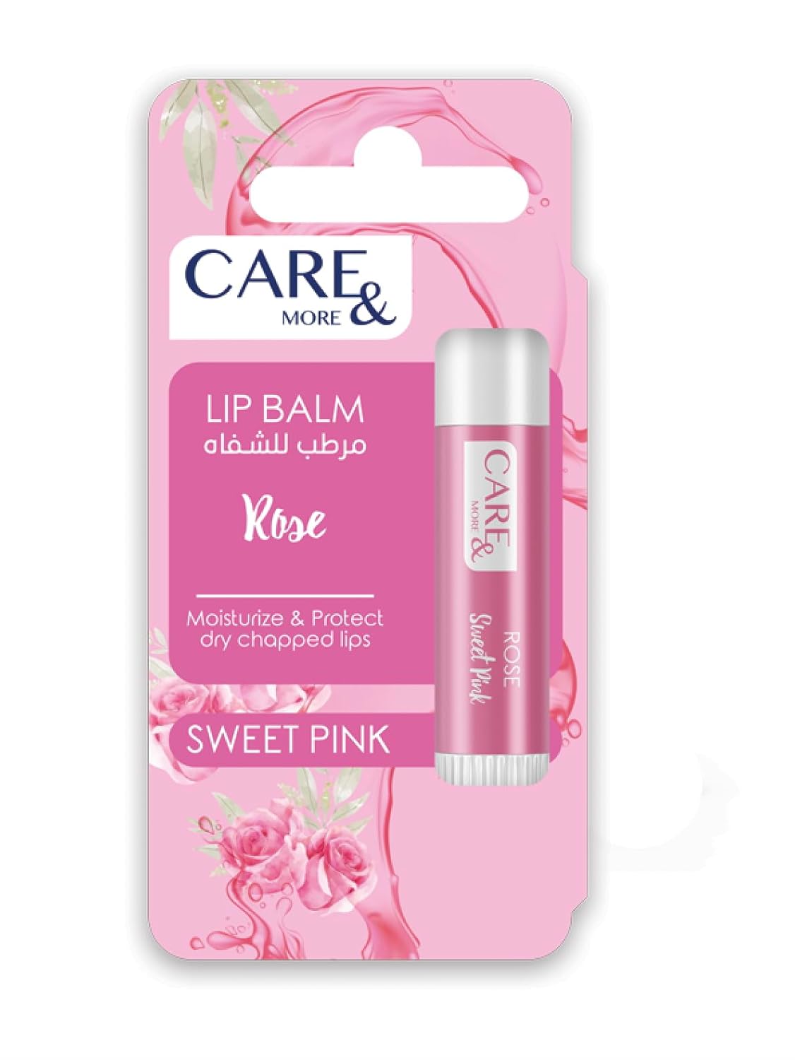 Care & More Roses Lip Balm