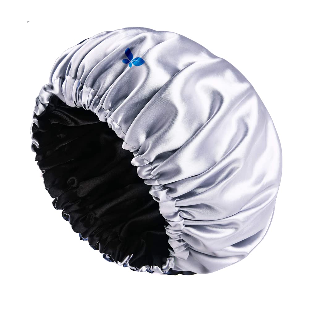 Bless Satin Bonnet Silver