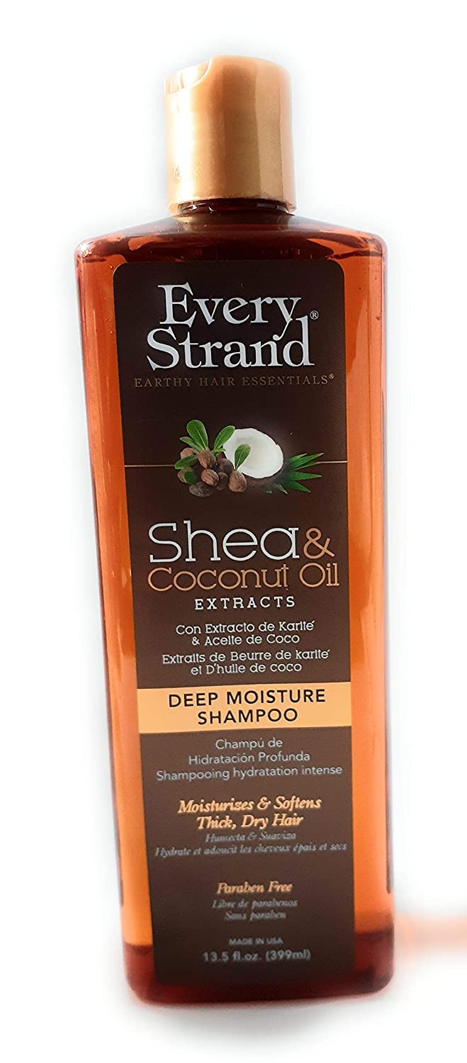 Every Strand Deep Moisture Shampoo with Shea and Coconut Oil - 399 ml