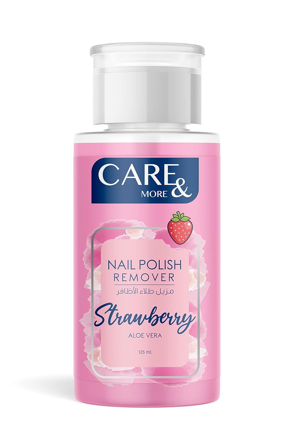 Care & More Strawberry Nail Polish Remover 125 ml