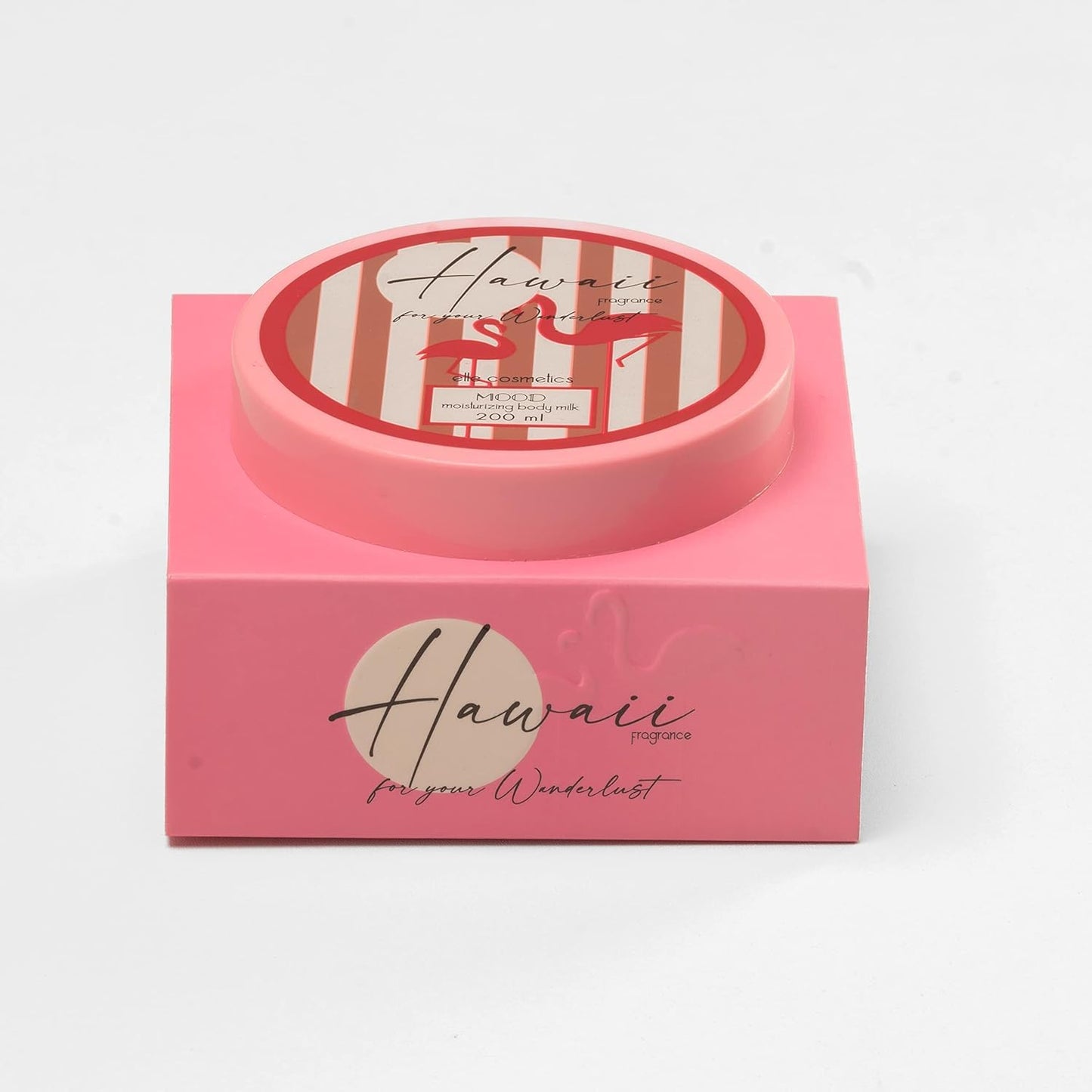 MOOD hawaii body milk 200ml will leave your skin soft and smelling all day - pink