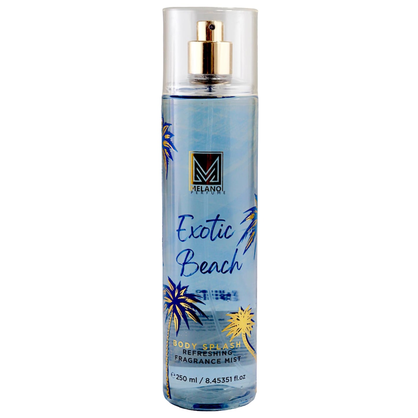 Melano Pharma Melano Perfume Body Splash Refreshing Fragrance Mist With Exotic Beach For Women-250ml