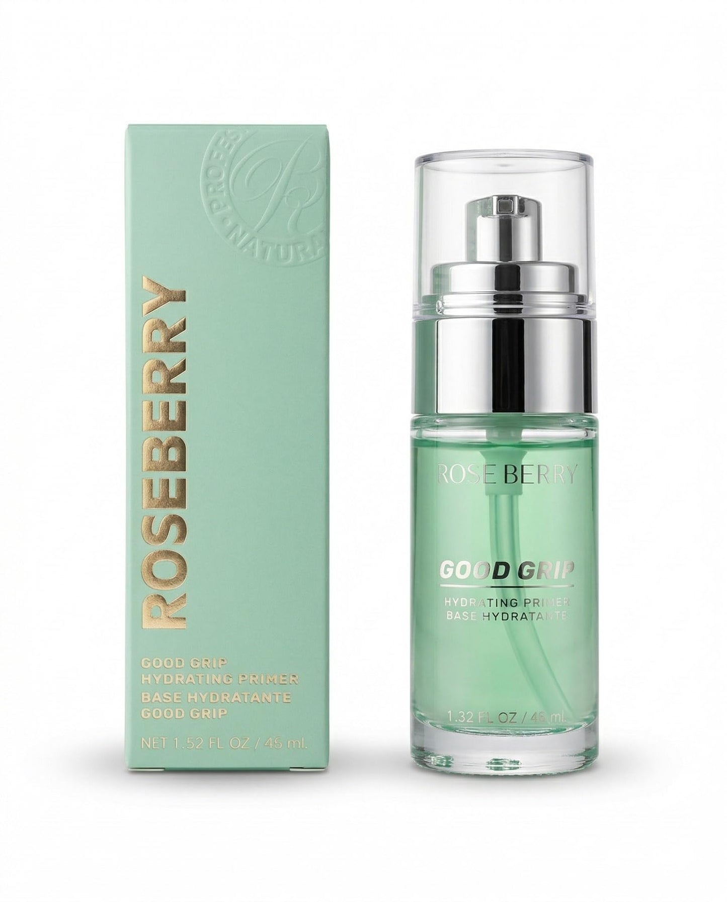 Rose Berry Good Grip Hydrating Primer, Instantly Primes and Evens Skintone, 4K HD Blur, 45 ml