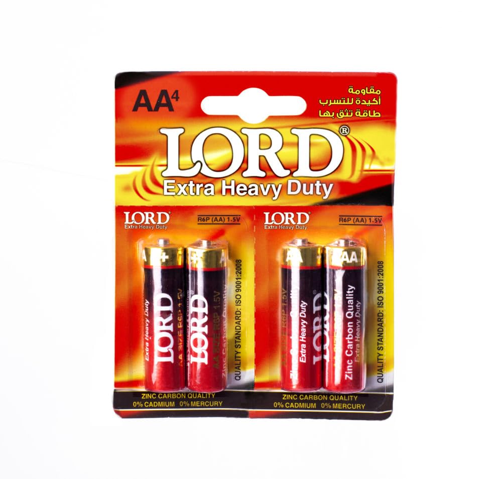 Lord Set Of 4 Battery (AA) 1.5 V