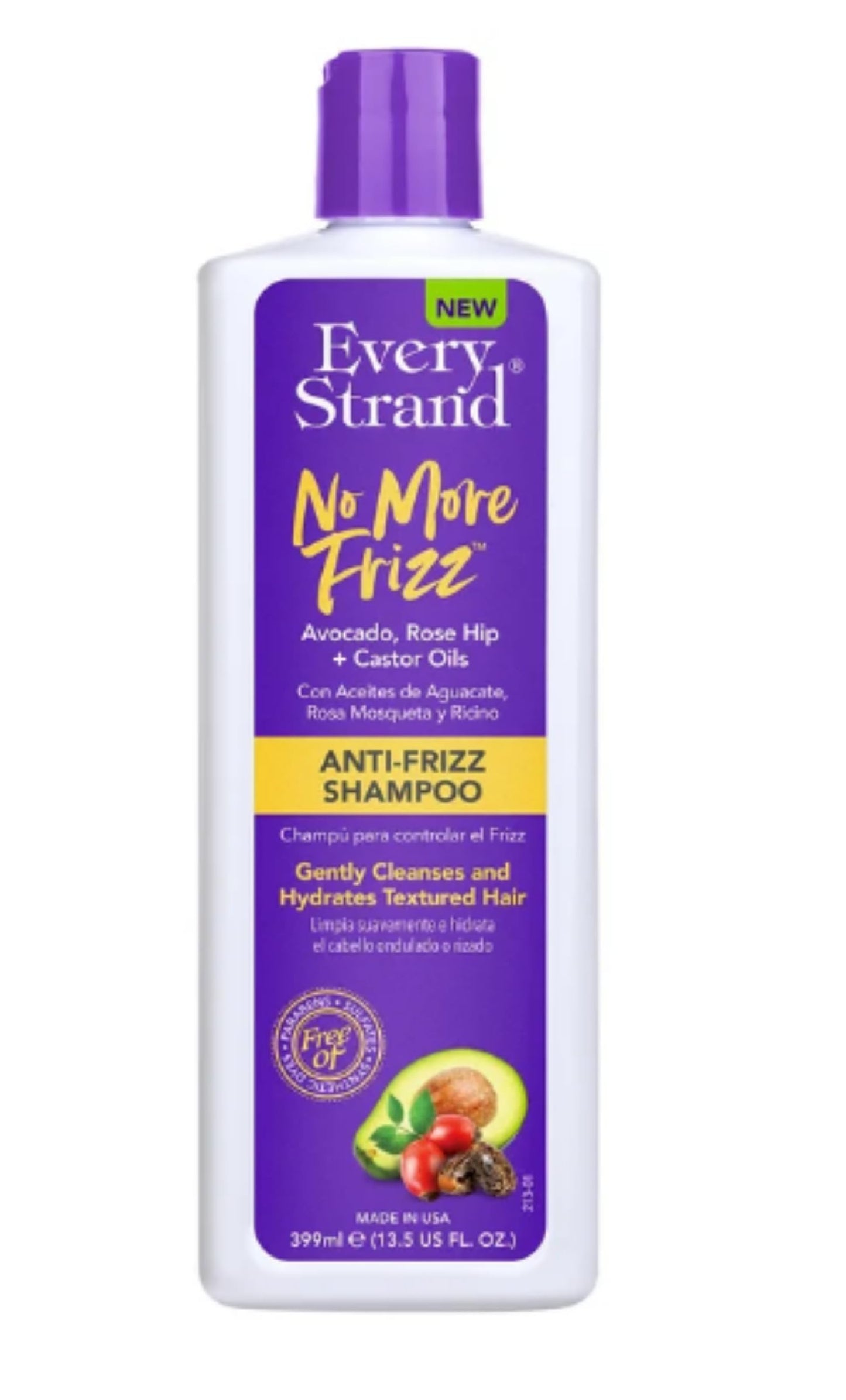 Every Strand No more frizz shampoo 399ml