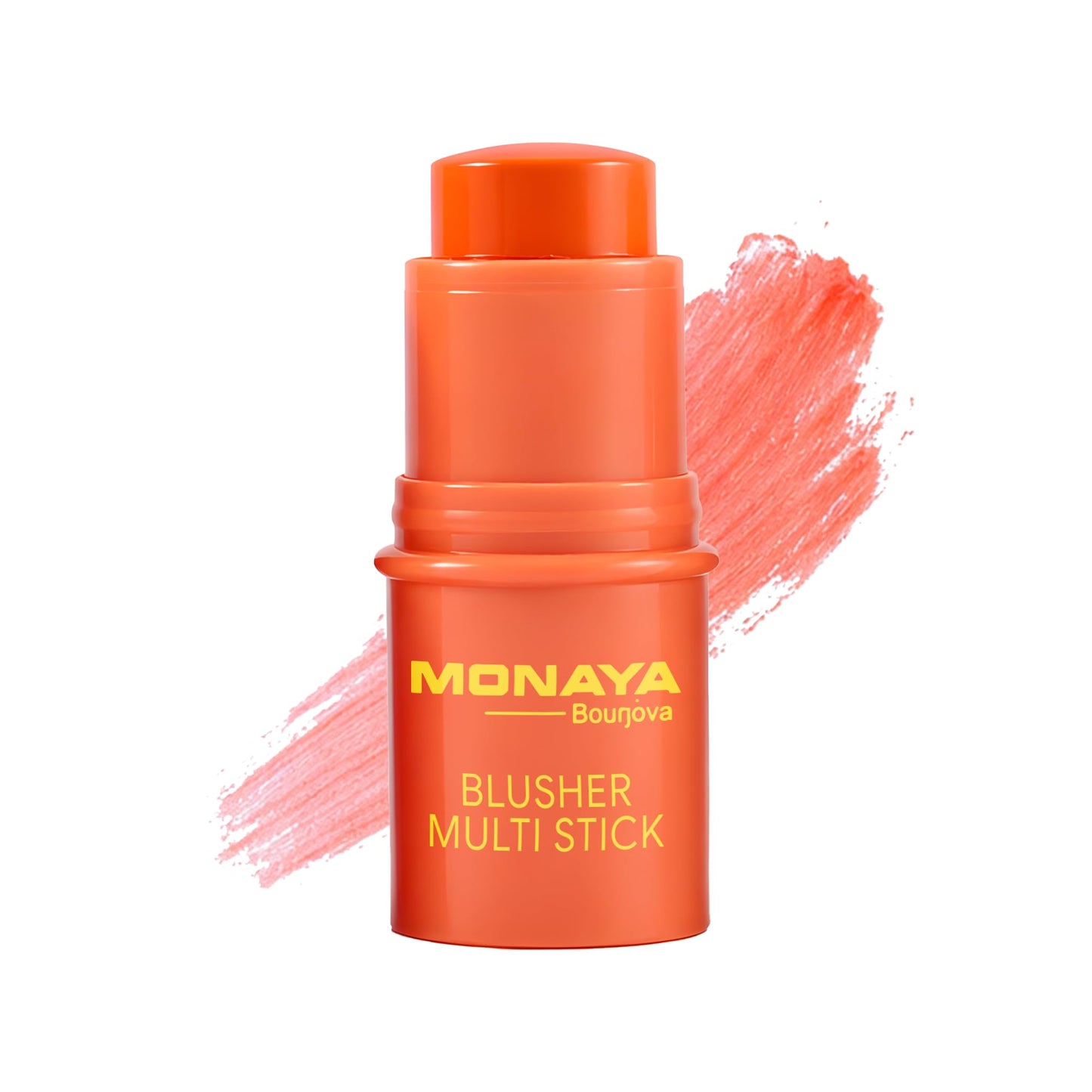 Monaya S006 Blusher Multi Stick – Cream Blush Stick for Cheeks & Lips, Buildable Color, Smooth Blendable Formula, Natural Finish (S103)