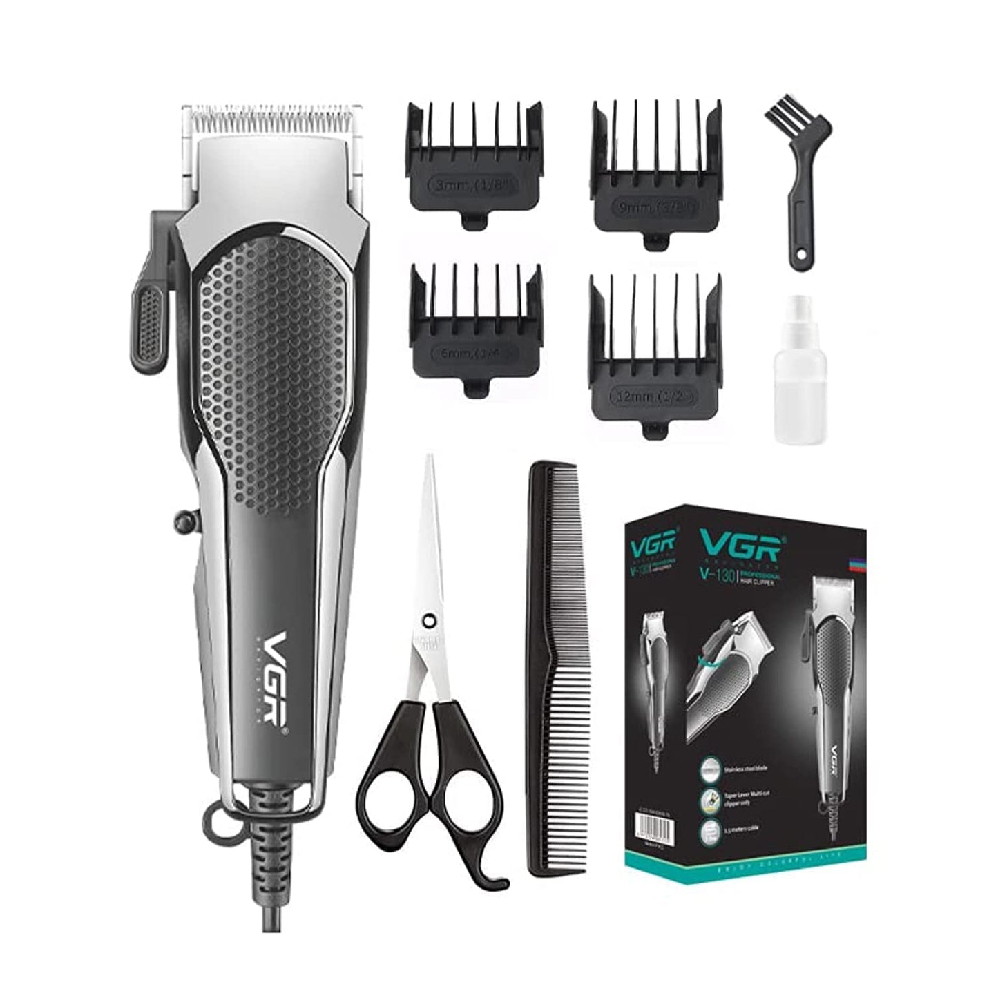 VGR Salon Series Professional Hair Clipper for men, V-130