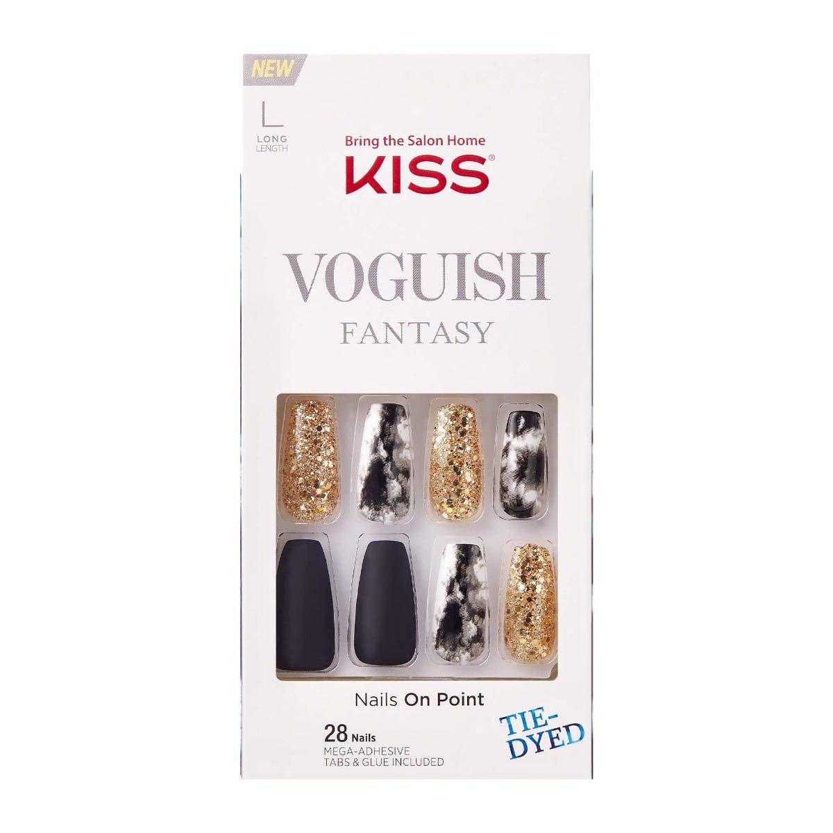 KISS KS Voguish Fantasy Nails- New York KVF01