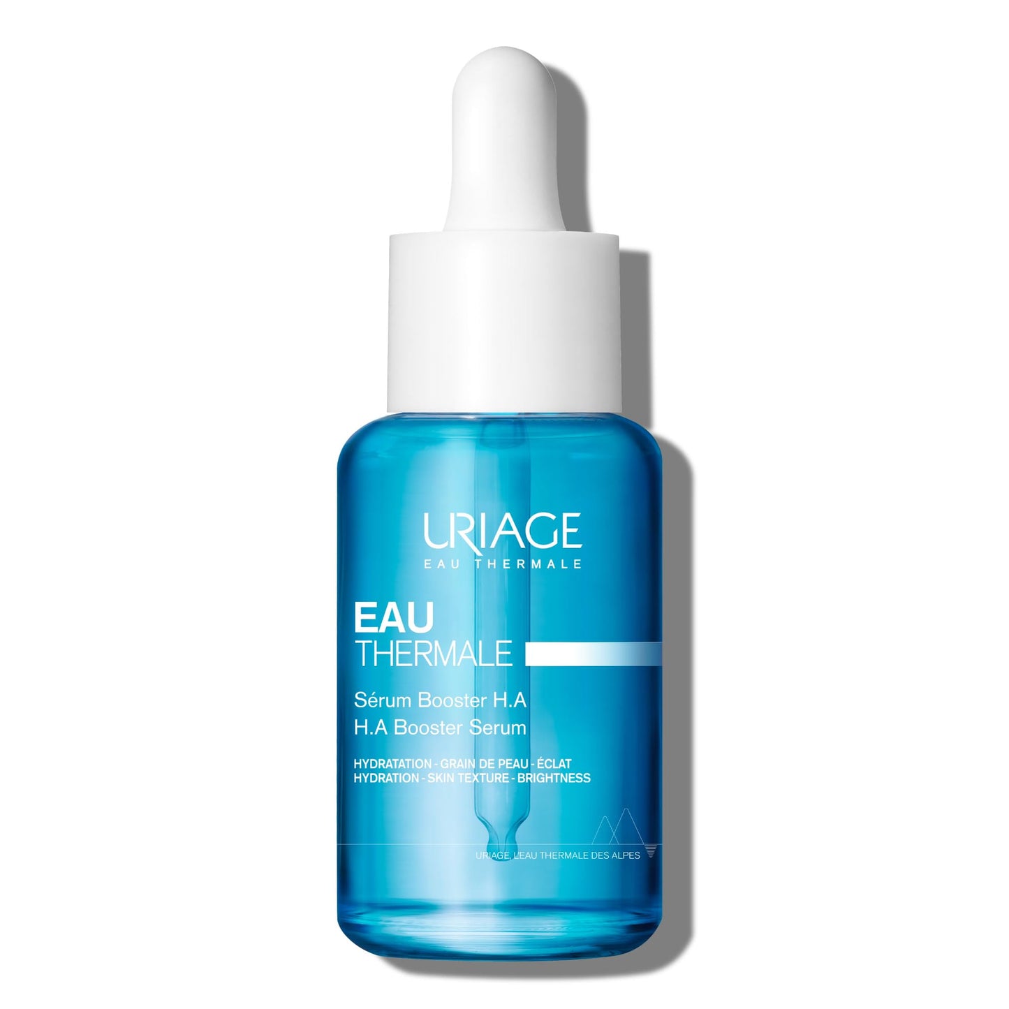 Uriage EAU THERMALE Serum Booster with 1.5% pure&natural HYALURONIC ACID I 86% plumped skin. Peachy-soft skin effect, lovely scent I Paraben Free I Non-comedogenic 30ML