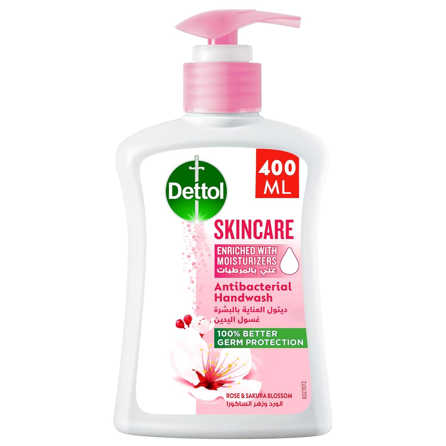 Dettol Skincare Anti- Bacterial Liquid Hand Wash 400ml