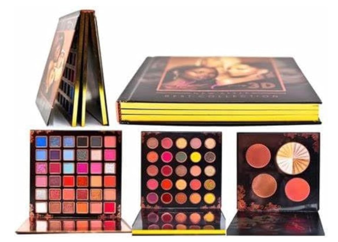 Might Cinema Paltmate Cinema 3d 3 * 1 (Eyeshadow+Blusher+Highlighter) 68 Colors model 1087