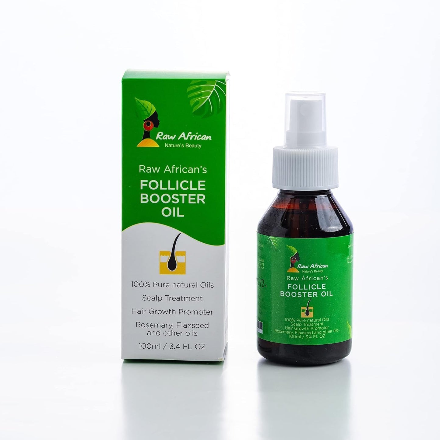 Raw African | Follicle Booster Oil | Hair Growth| For Hair| 100ml