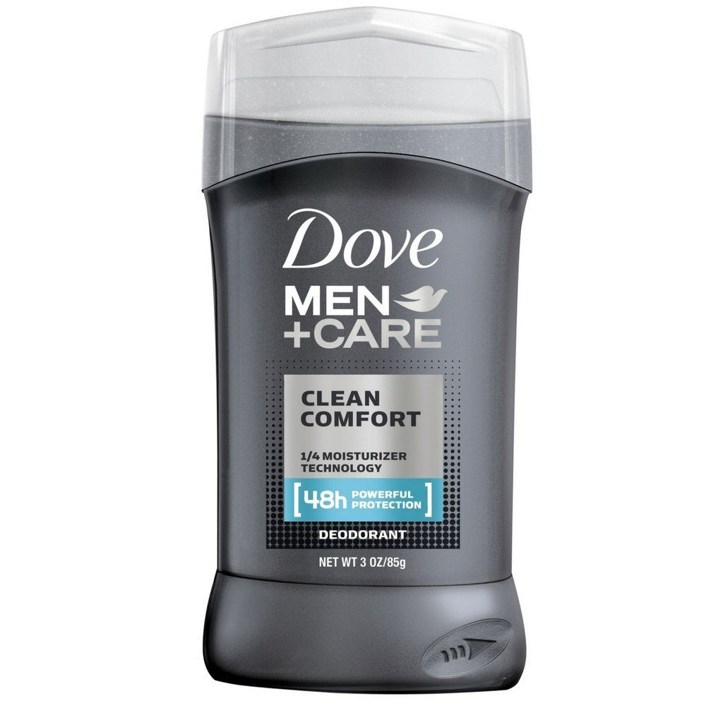 Dove Men+Care Deodorant Stick, Clean Comfort, 3 Ounce (Pack of 3)