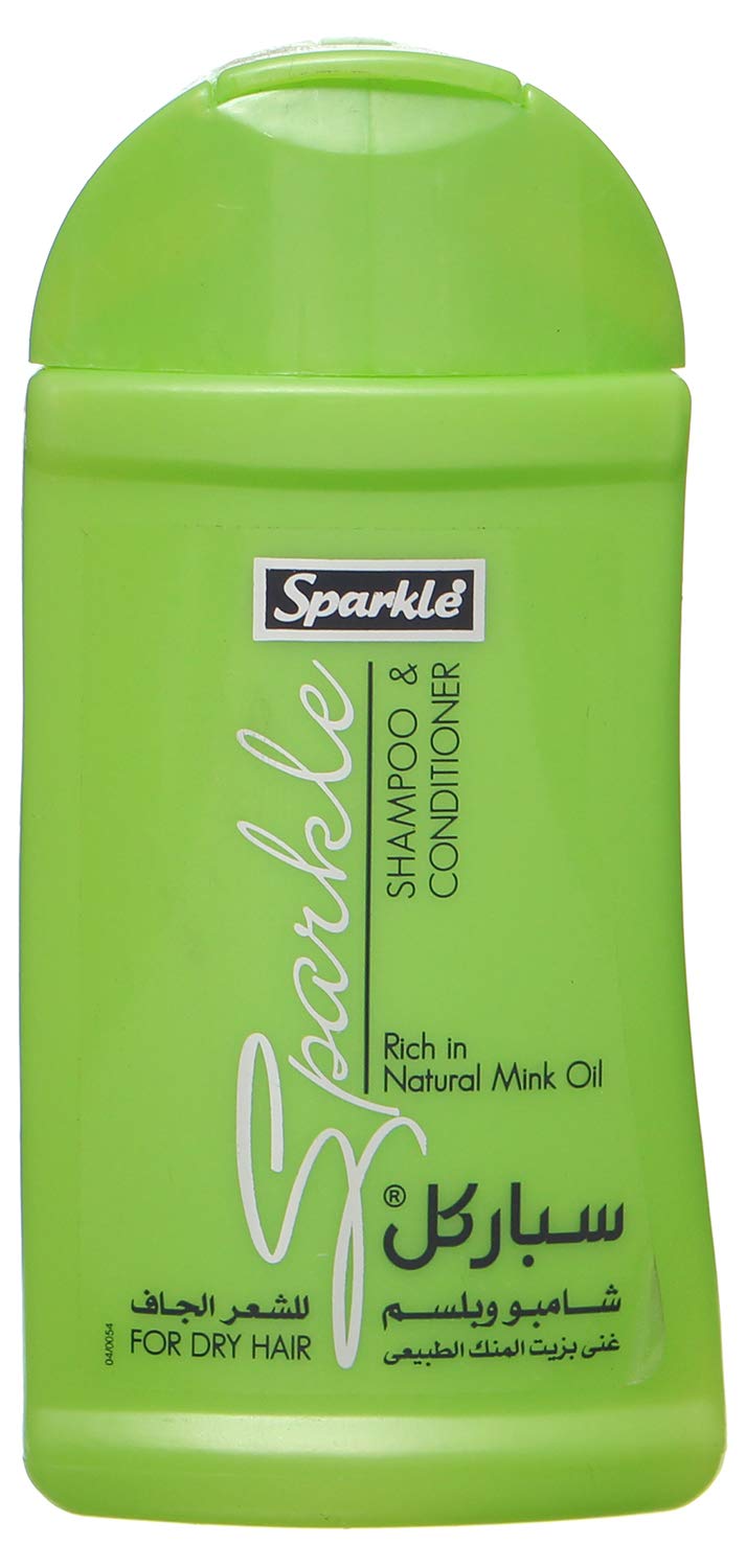 Sparkle Shampoo And Conditioner With Mink Oil For Dry Hair, 100 Ml