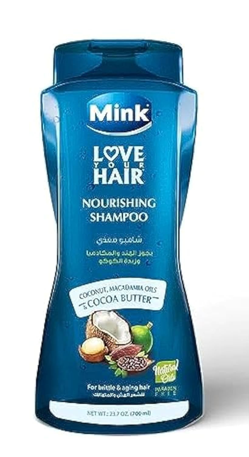 Mink shampoo WITH coconut,macadamia oils & cocoa butter 700 ml