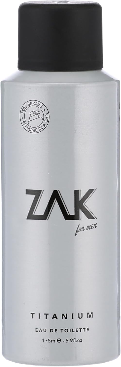 ZAK Titanium Eau de Toilette Spray for Him 175 ml