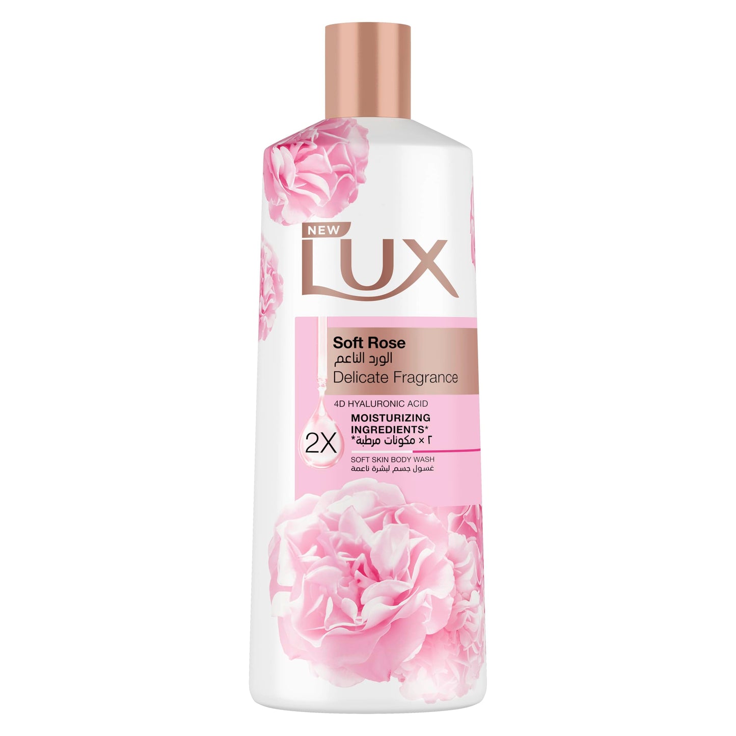 Lux Moisturising Shower Gel Soft Rose For All Skin Types 500ML