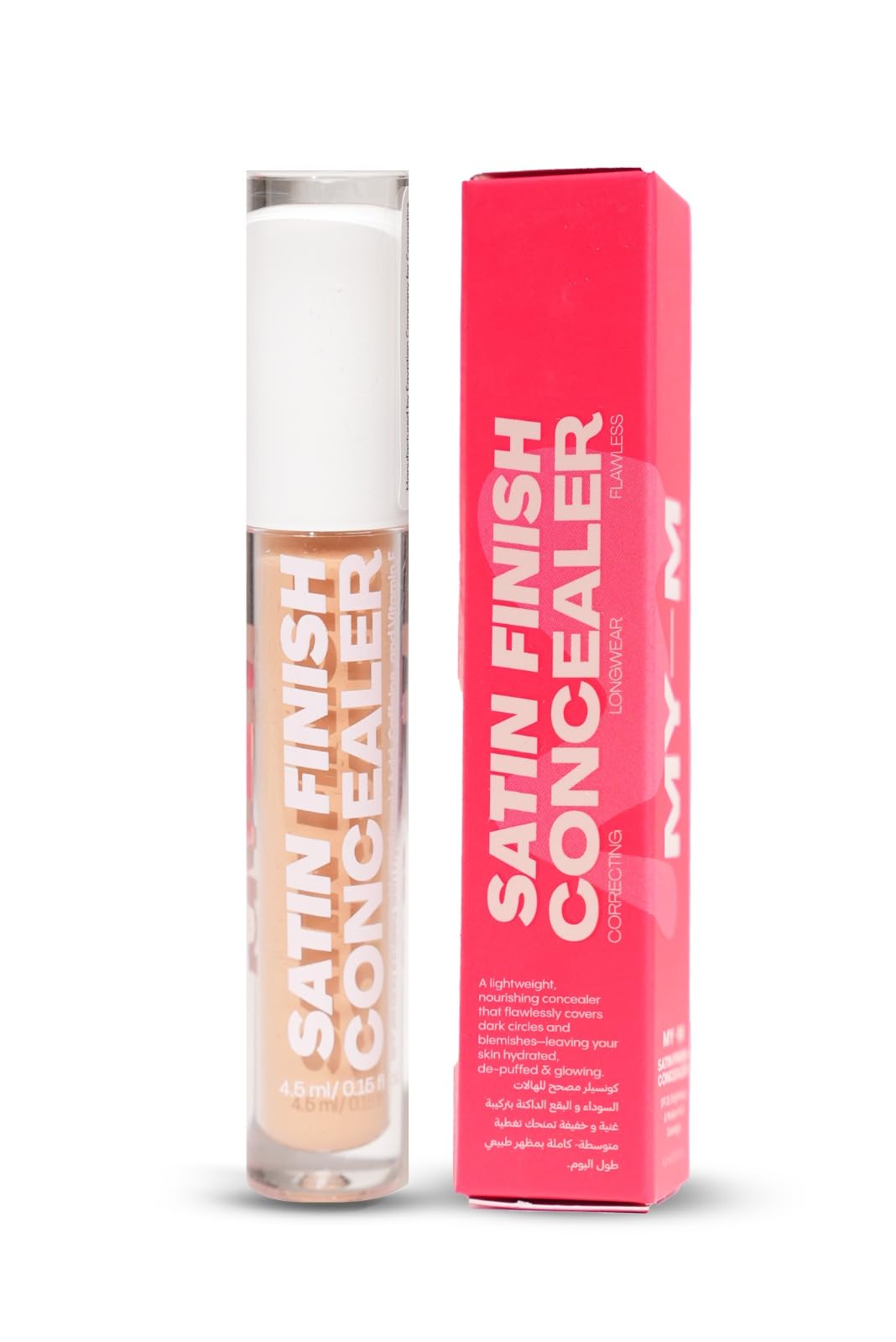 My-M Advance Satin Finish Concealer - Cream Silk 120