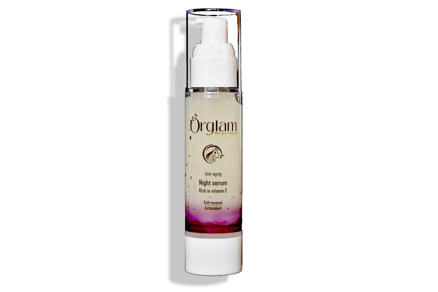 Orglam Anti-aging night serum (Natural) (10x more vitamin E)