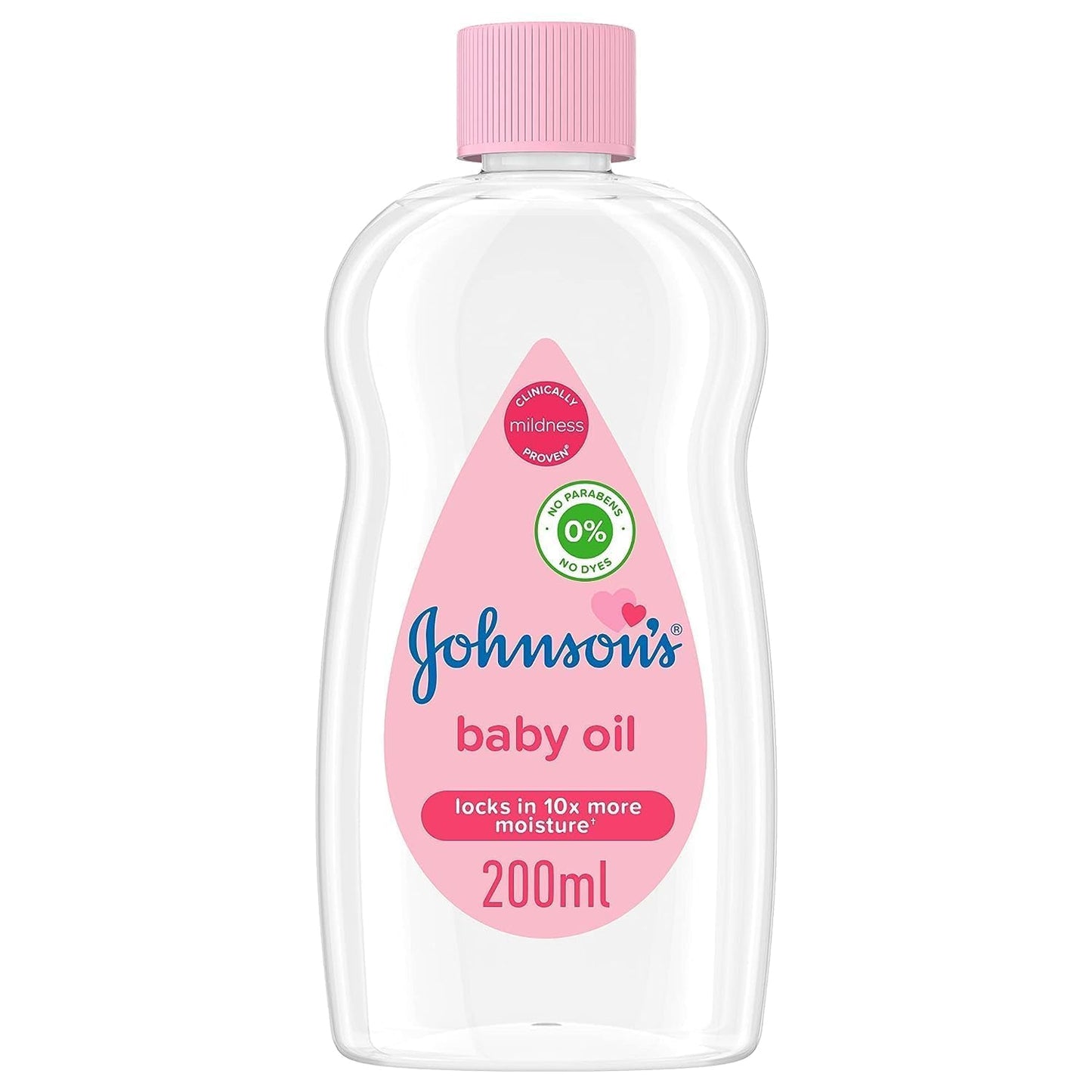 Johnson's Soothing Moisturising Oil (200ml), Gentle and Nourishing Formula to Soften and Protect Your Baby's Delicate Skin, Enriched with Natural Oils for a Healthy Glow