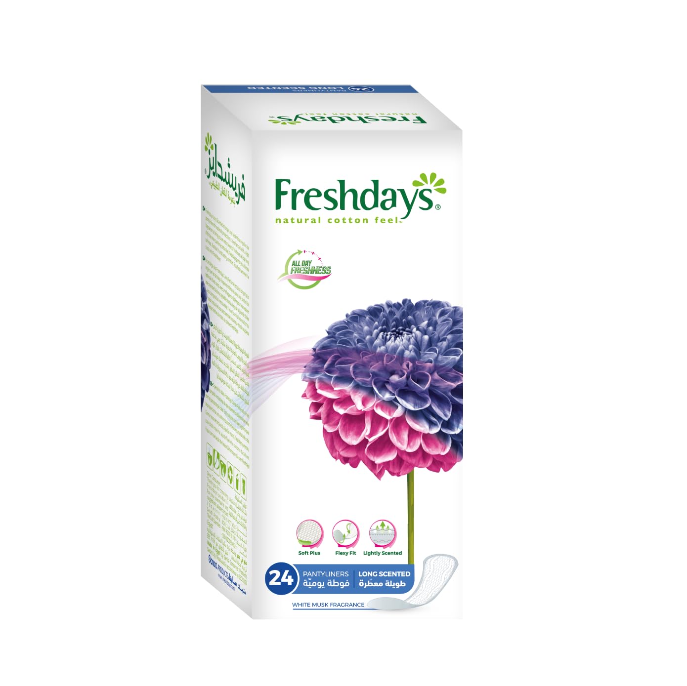 Freshdays Long Scented 24 Pads