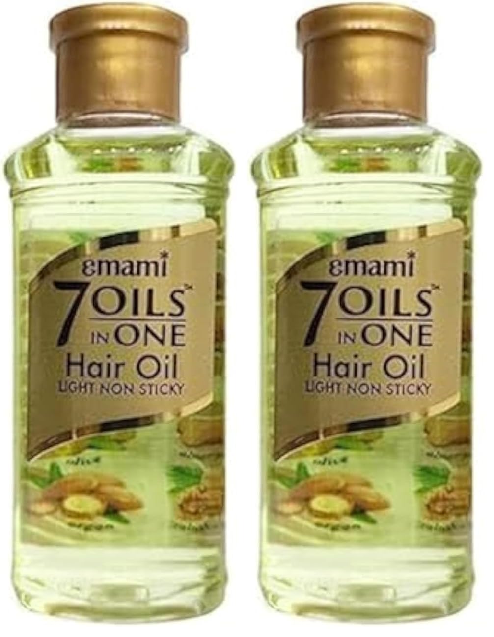 Emami 7 In 1 Non Sticky Hair Oil -19ml (Pack of 2)