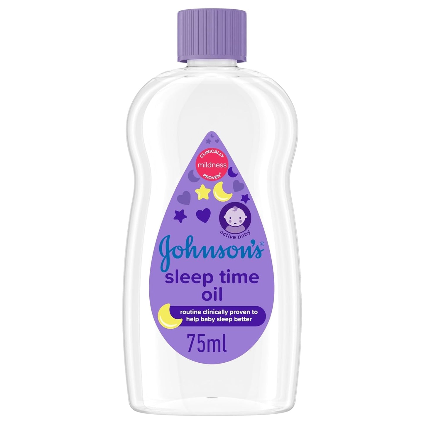 JOHNSON’S Baby Oil, Sleep Time, 75ml