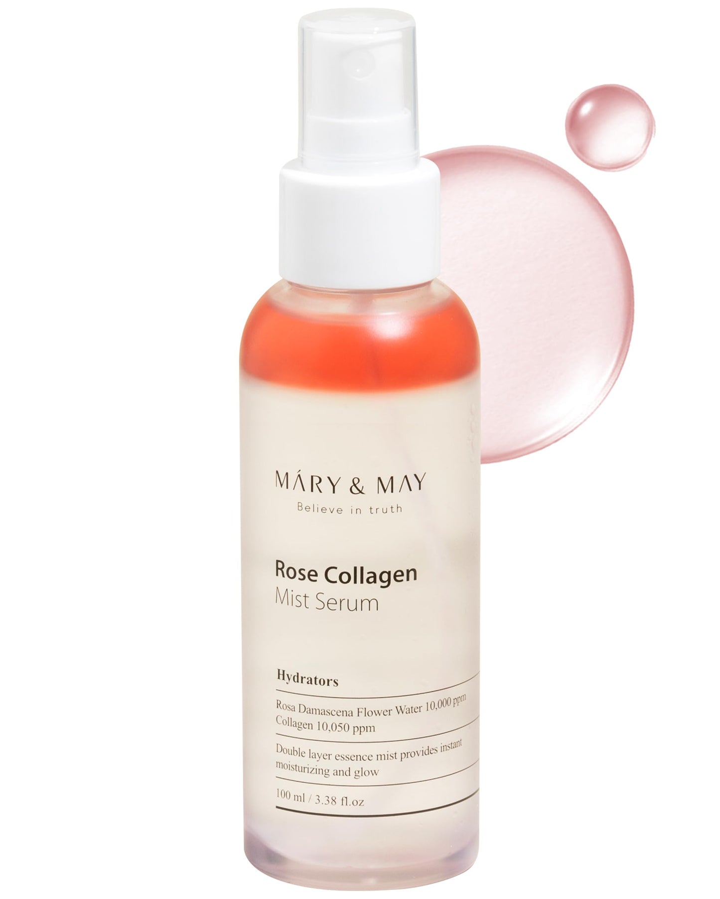 MARY & MAY Rose Collagen Mist Serum 100ml