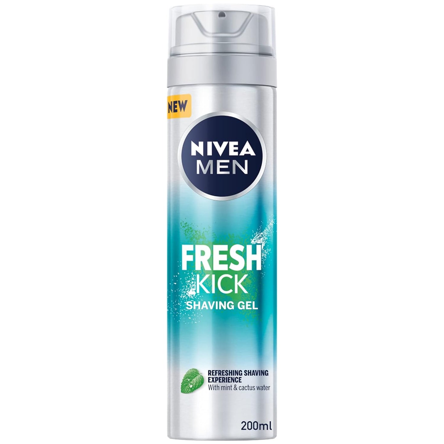 NIVEA MEN Shaving Gel, Fresh & Cool Mint Extracts, 200ml