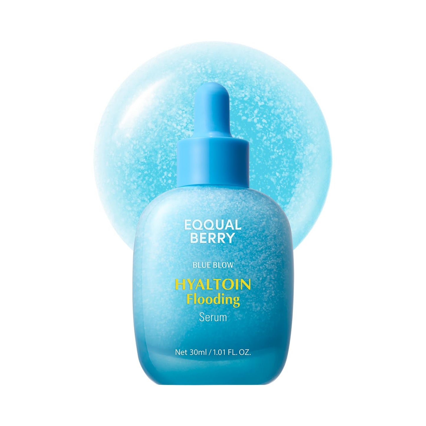 Eqqual Berry EQQUALBERRY Hyaltoin Flooding Smoothie Serum 30ml | Hydrating Serum with 11 Hyaluronic Acids + Ectoin, Soothing and Refreshing Effect