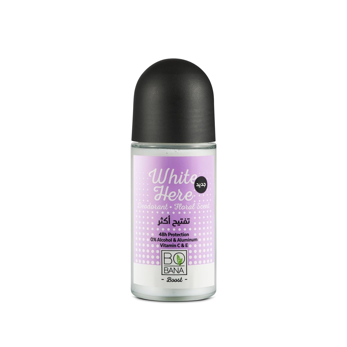 Bobana "White Here" Deodorant With Floral Scent